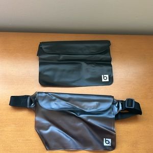 Waterproof belt bags set of 2